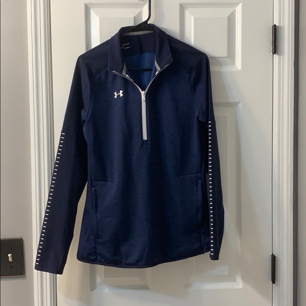 Navy under armour quarter zip